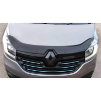 дефлектор капота (мухобійка) Renault Trafiс III 2014->  VT 52