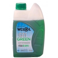 антифриз зеленый  1л (Wexoil) G11  -42 MEG+BASF антифриз зеленый  1л (Wexoil) G11  -42 MEG+BASF