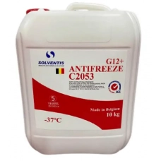 антифриз красный 10л (Solventis) G12+ концентрат (1:1 -37°C)