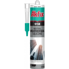 герметик силіконовий всепогодний Akfix 915N 310мл (прозорий)