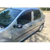 ветровик Renault Logan I сед 2004-2013 (скотч) Sunplex