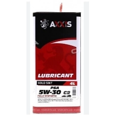 олива AXXIS  5W-30 Gold Sint PSA С2(4л)