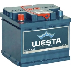 Аккумулятор   Westa  50Ач (480A) premium