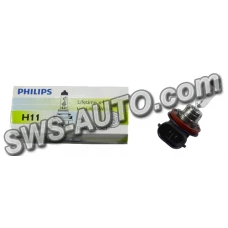 лампа H11 12V 55W PHILIPS Long Life ECO