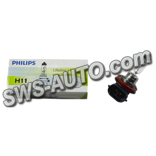 лампа H11 12V 55W PHILIPS Long Life ECO