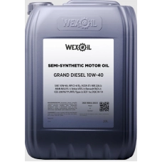 олива Wexoil 10W-40 Grand Diesel CI-4/SL (20л)