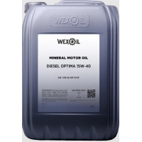масло Wexoil 15W-40 Diesel Optima SF/CD (20л) масло Wexoil 15W-40 Diesel Optima SF/CD (20л)