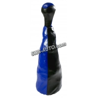 пыльник КПП 2101 салона кожзам синий + набалдашник кожзам