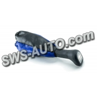 пыльник КПП 2108 салона кожзам синий + набалдашник полиуретан