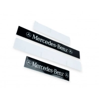 наклейка на пороги "Mercedes-Benz" (4шт)