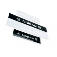 наклейка на пороги "NISSAN" (4шт)