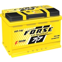 Аккумулятор FORSE Original  77 (760 А)  Евро прав +