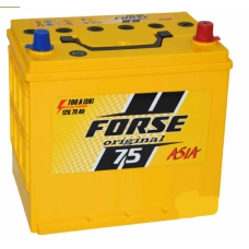 Аккумулятор FORSE Original  75 (700 А) ASIA Евро прав +
