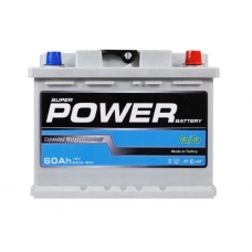 Аккумулятор POWER  60 (540 А) MF GREY Евро правый +
