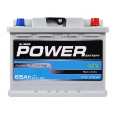 Аккумулятор POWER  65 (640 А) MF GREY Евро правый +