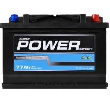 Аккумулятор POWER  77 (700 А) MF BLACK Евро правый +