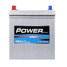 Аккумулятор POWER  42 (370 А) MF GREY Азия
