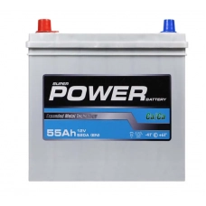 Аккумулятор POWER  55 (520 А) MF GREY Азия