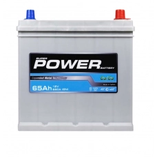 Аккумулятор POWER  65 (650 А) MF GREY Азия правый + (D23)