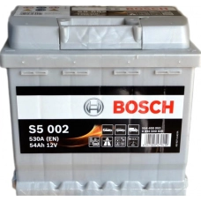 Акумулятор BOSCH  54 А S5 (530А) Євро правий + (2 роки гарантії)