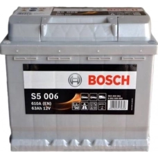 Акумулятор BOSCH  63 А S5 (610А) (2 роки гарантії)