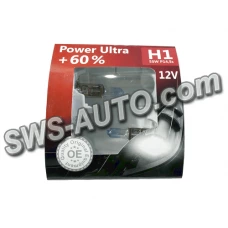 лампа  H1 12V 55 W BREVIA Power Ultra+60%(2шт)
