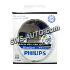 лампа  H1 12V 55 W PHILIPS White Vision+60% 4300К
