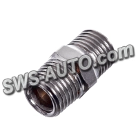 соединитель двусторонний под резьбу наружн. 1/4" х 1/4"