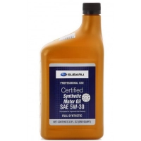 олива Subaru  5W-30  Synthetic Motor Oil USA  (0.946л)