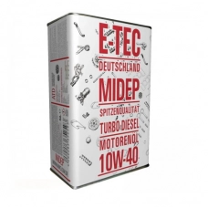олива E-Tec 10W-40 ATD Diesel 4л метал