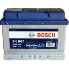 Акумулятор BOSCH  60 А S4 (540А) (2 роки гарантії) Євро правий + низький