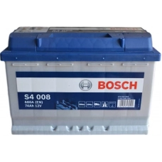 Акумулятор BOSCH  74 А S4 правий + (680А) (2 роки гарантії)