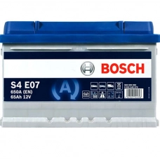 Акумулятор BOSCH  65 А EFB (650А) Євро правий + низький (2 роки гарантії)