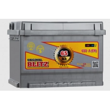 Аккумулятор Blitz  65Ач  650А (0) Silver (3 года гар) правый + низкий