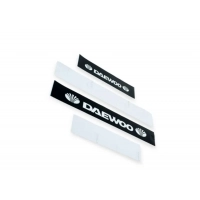 наклейка на пороги "DAEWOO" (4шт)