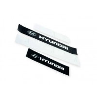 наклейка на пороги "HYUNDAI" (4шт)