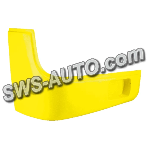 буфер Бампера Богдан 092 передній жовтий прав. (ікло) ДК