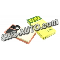 фильтр возд. VW Caddy III 1.4 16V (06 -10), Skoda Fabia 06-> 1.4 16V  (MANN)