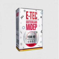 Масло E-Tec 15W-40 STD  4л метал