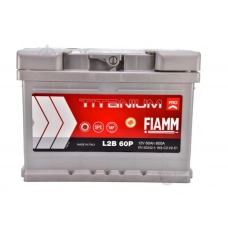 Аккумулятор FIAMM  60Ач 600А Titanium Pro (LB2) (0) Евро прав +  (h=175)