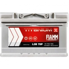 Аккумулятор FIAMM  75Ач 730А Titanium Pro (LB3) (0) Евро прав +  (h=175)
