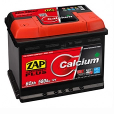 Аккумулятор ZAP  62 (580 А) Plus