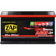 Аккумулятор ZAP  95 (850 А) AGM (Start-stop) Евро правый +