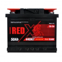 Аккумулятор Red X  50 (440 А) Евро прав +