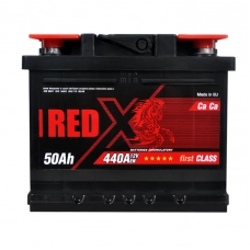 Аккумулятор Red X  50 (440 А) Евро прав +