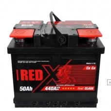 Аккумулятор Red X  50 (440 А) Евро прав + низкий