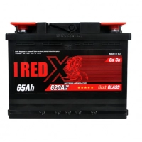 Аккумулятор Red X  65 (620 А) Евро прав +