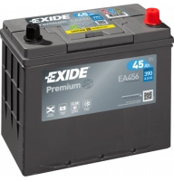 Акумулятор EXIDE  45 (390 А) Premium Азія правий +