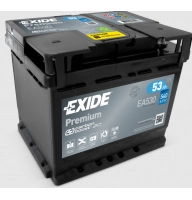 Акумулятор EXIDE  53 (540 А) Premium Євро правий +