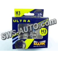 лампа H3 12V 55 W  Маяк Super Light +100% (2шт)